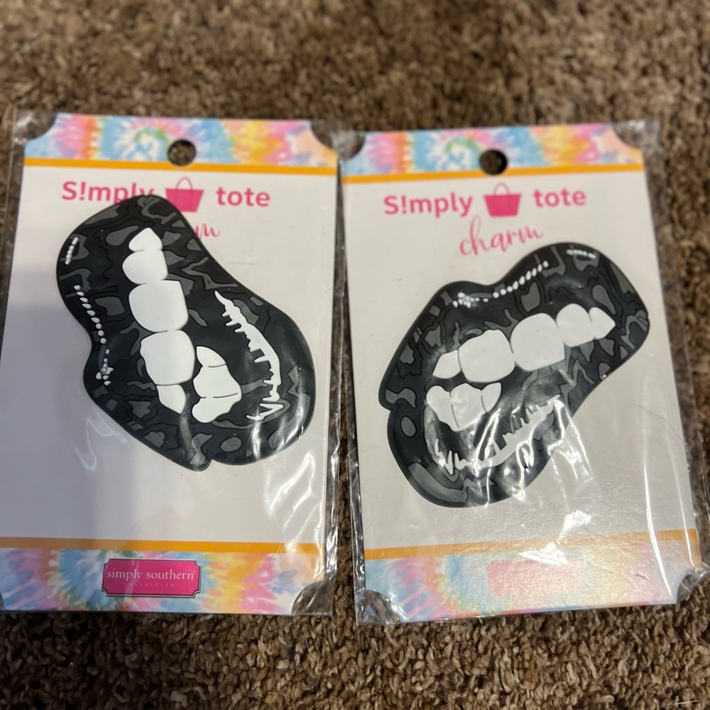 Simply Southern Black and White Lip Charms
Price is for each